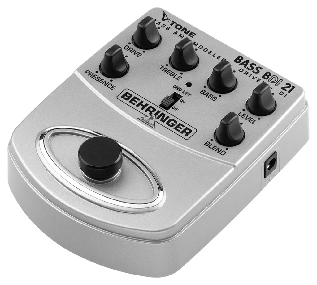 Behringer BDI21 Педаль моделирования басовых усилителей, DI-бокс, фото №1