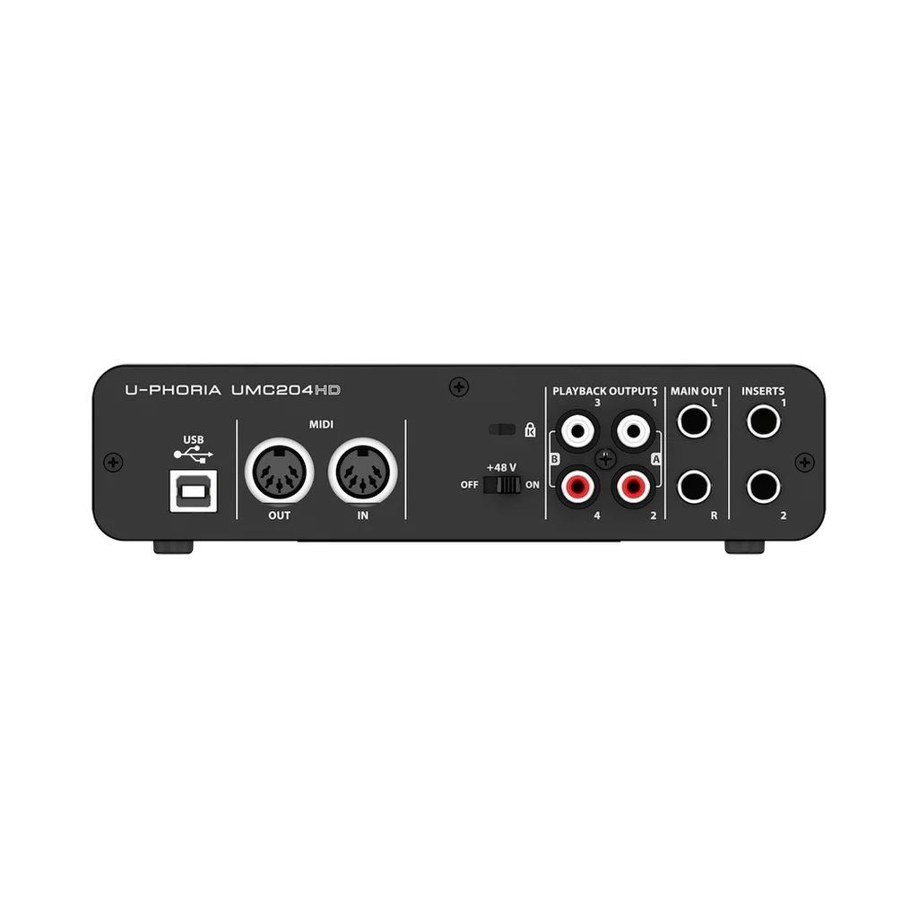 Behringer U‑Phoria UMC204HD Аудиоинтерфейс, фото №2