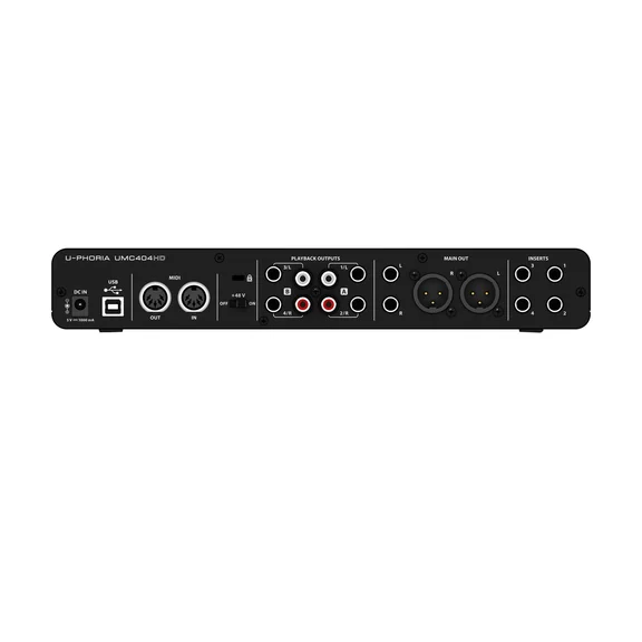 Behringer U‑Phoria UMC404HD USB‑аудиоинтерфейс - 1