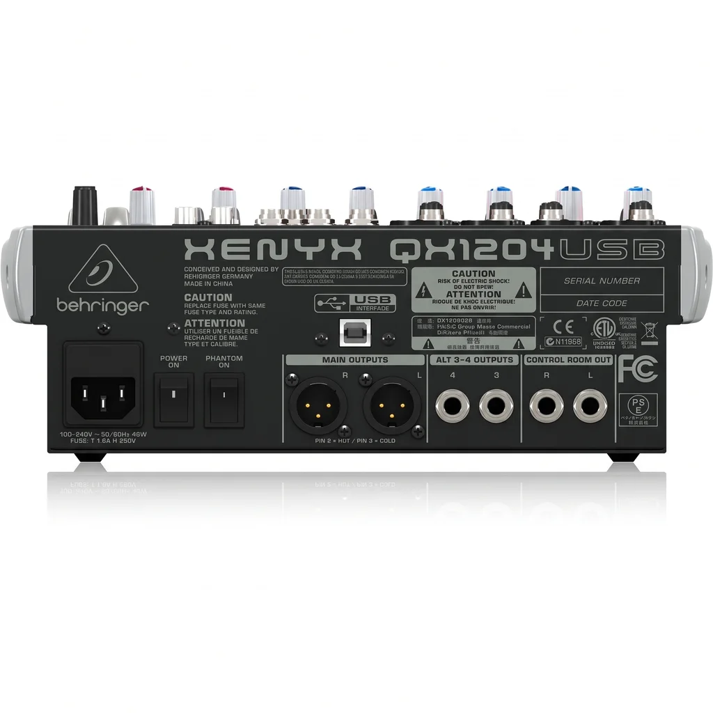 Behringer Xenyx QX1204USB Микшерный пульт, фото №3
