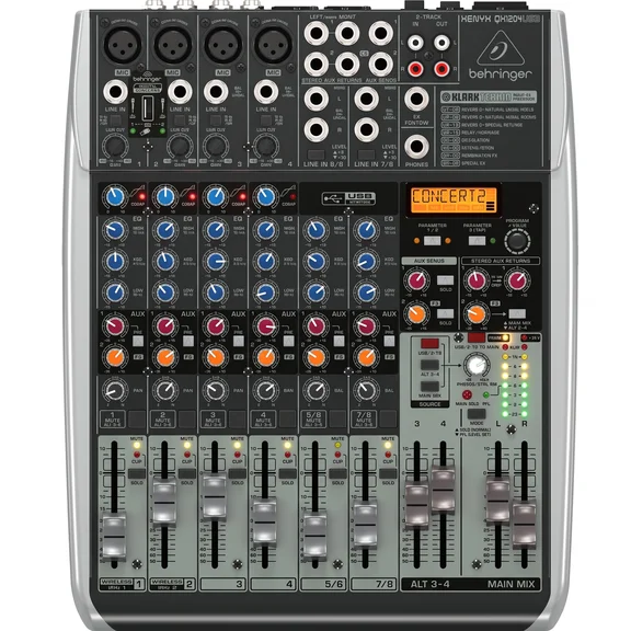 Behringer Xenyx QX1204USB Микшерный пульт - 0