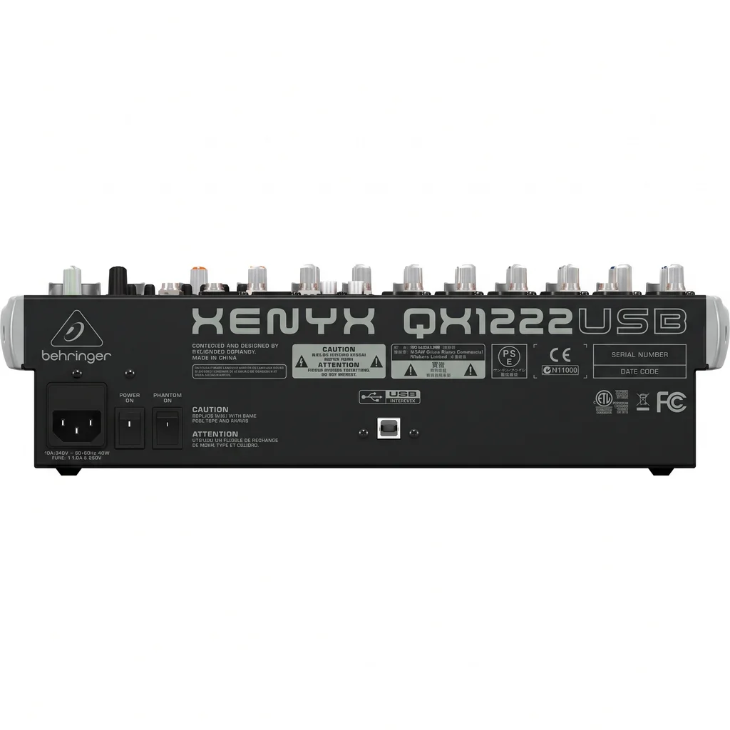 Behringer Xenyx QX1222USB Пульт микшерный, фото №2