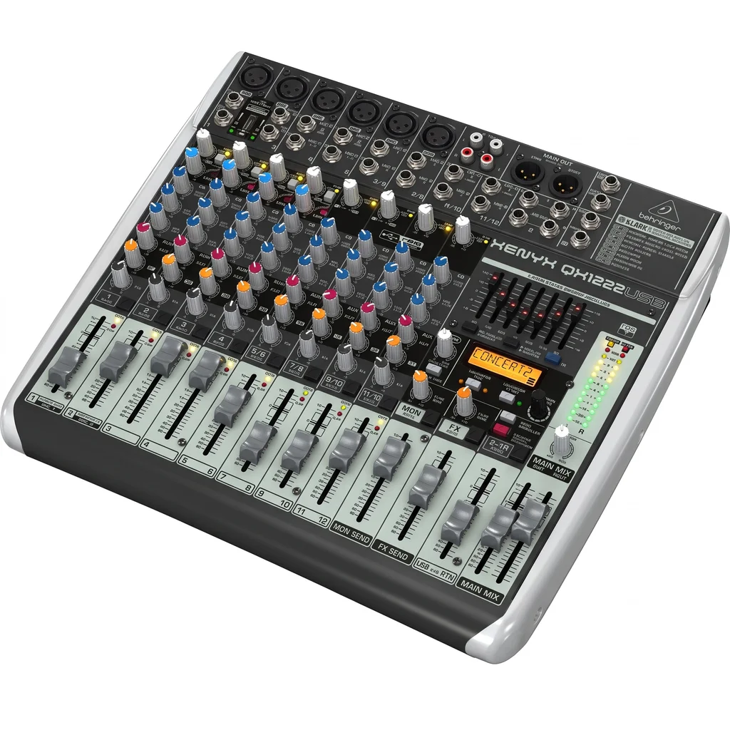 Behringer Xenyx QX1222USB Пульт микшерный, фото №3