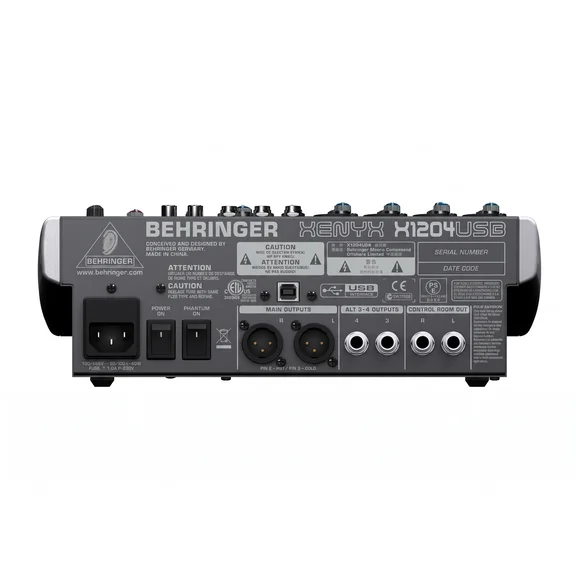 Behringer Xenyx X1204USB Микшерный пульт - 1