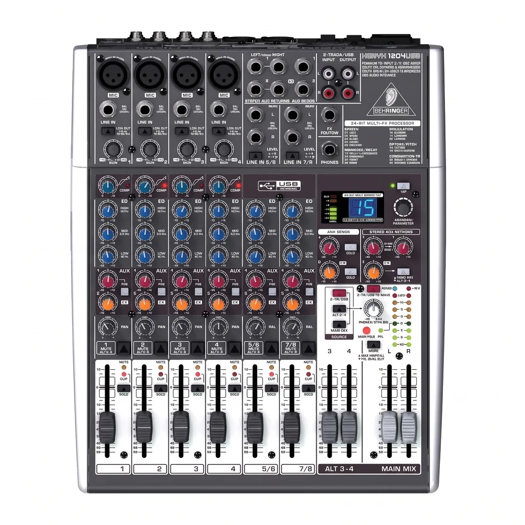 Behringer Xenyx X1204USB Микшерный пульт, фото №1