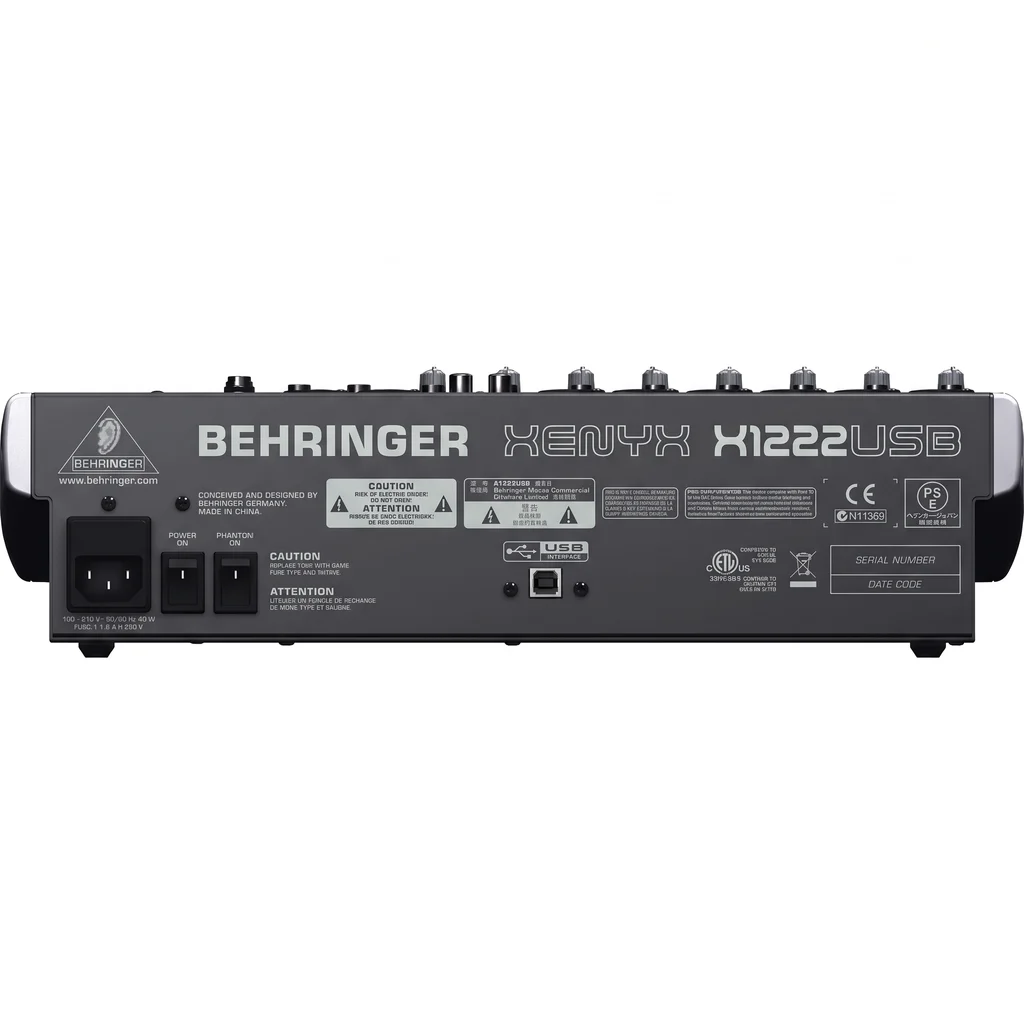 Behringer Xenyx X1222USB Микшерный пульт, фото №2