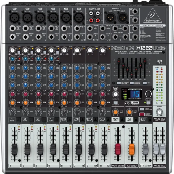 Behringer Xenyx X1222USB Микшерный пульт - 0