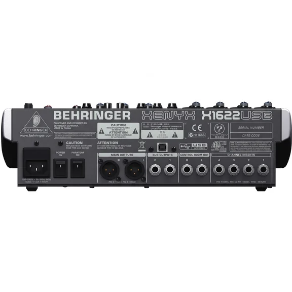 Behringer Xenyx X1622USB Микшерный пульт - 1