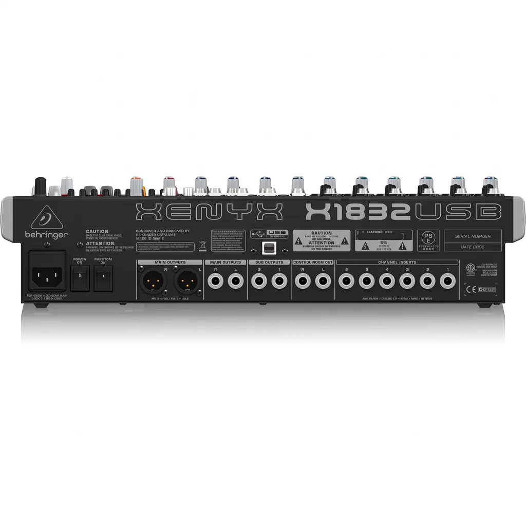 Behringer Xenyx X1832USB Пульт микшерный, фото №3