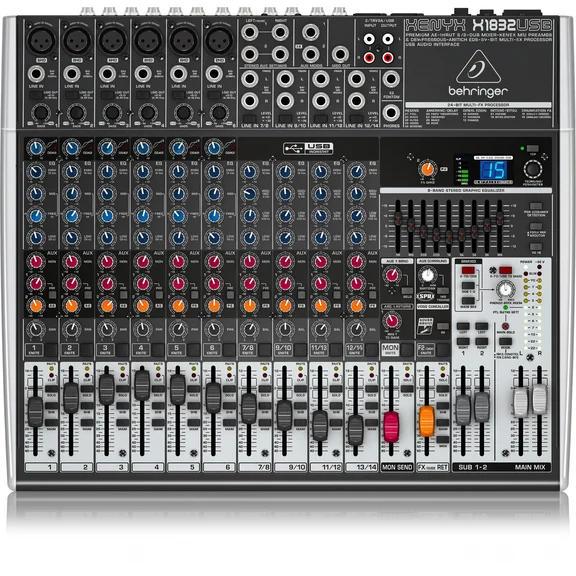 Behringer Xenyx X1832USB Пульт микшерный - 0