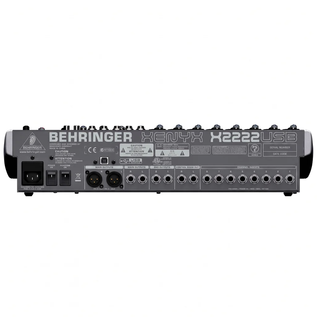 Behringer Xenyx X2222USB Пульт микшерный, фото №3