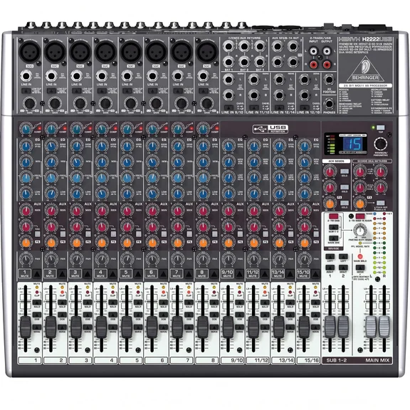 Behringer Xenyx X2222USB Пульт микшерный - 0