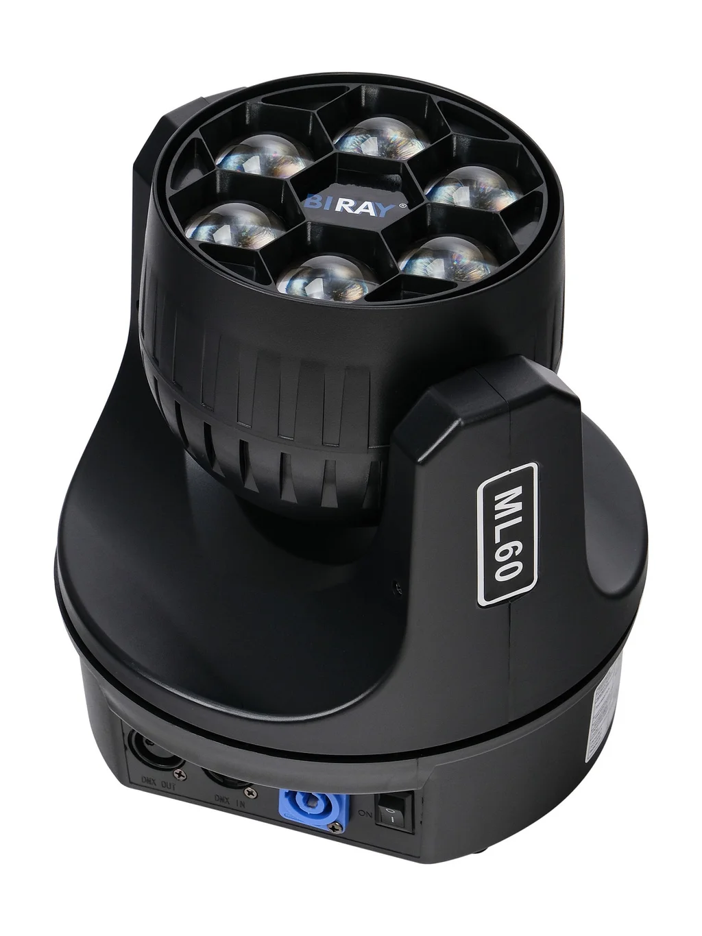 Bi Ray ML60 Голова вращающаяся WASH, фото №4