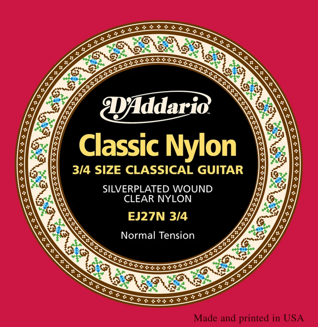 D'Addario EJ27N-3/4 Струны для классической гитары, фото №1