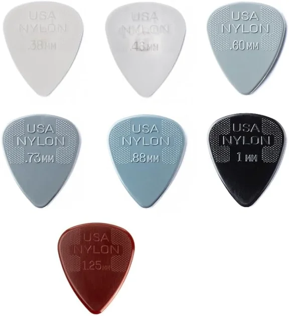 Dunlop Nylon Standard Медиаторы нейлоновые, стандартная форма - 2