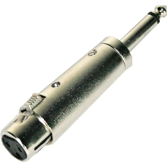Invotone AD300 - переходник 3P XLR мама <>6.35мм моно Джек папа