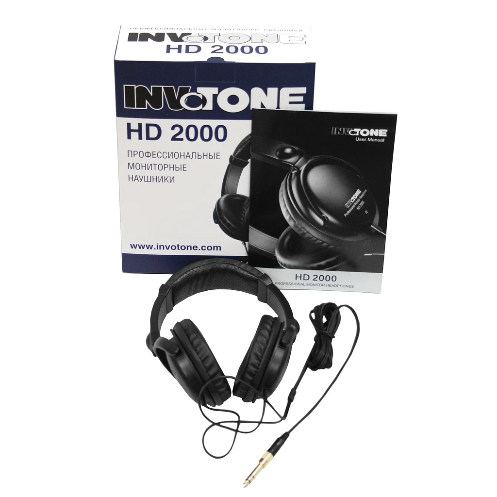 INVOTONE HD2000 Наушники закрытые мониторные, фото №3