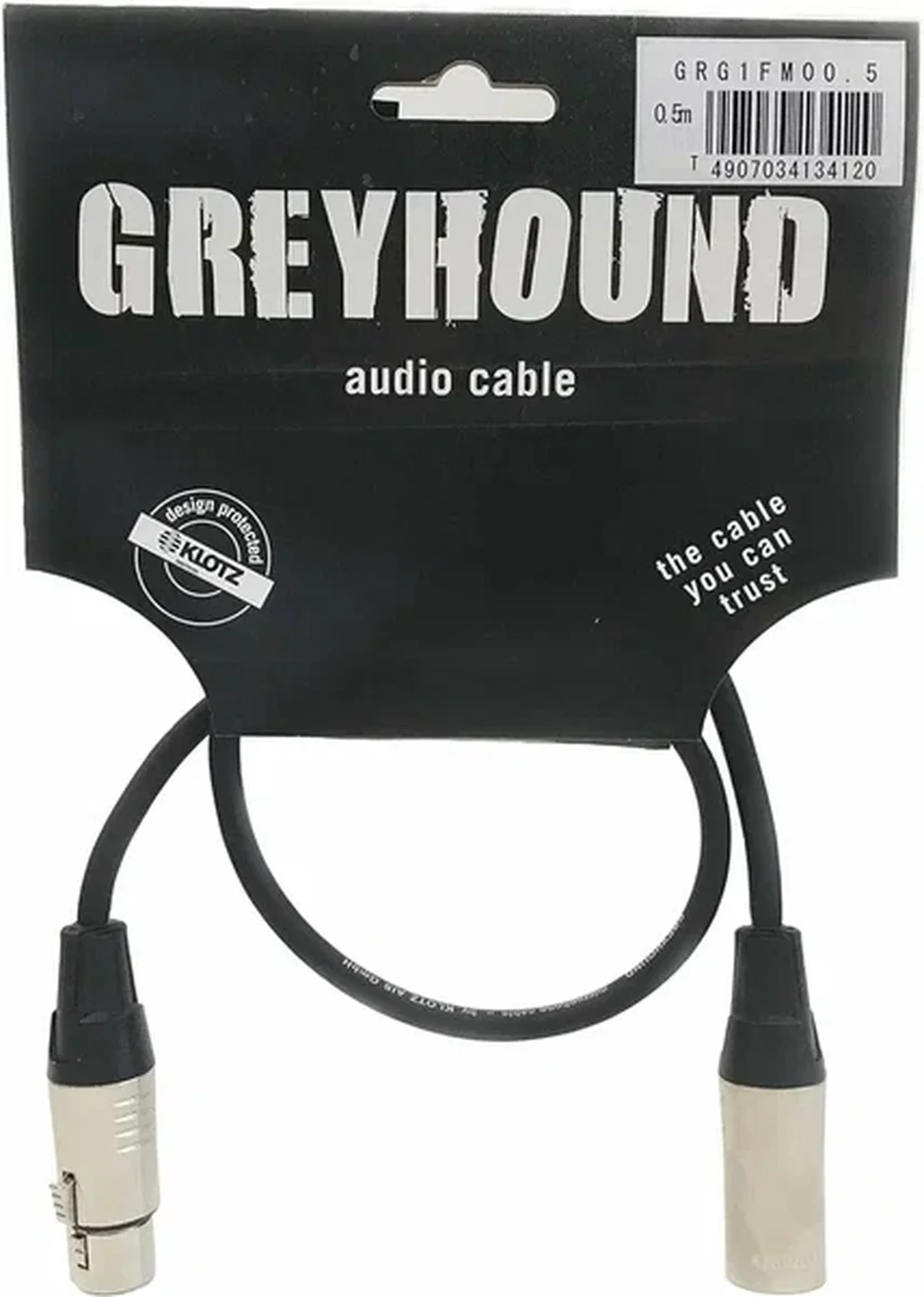 Klotz GRG1FM00.5 Greyhound Кабель микрофонный, фото №1