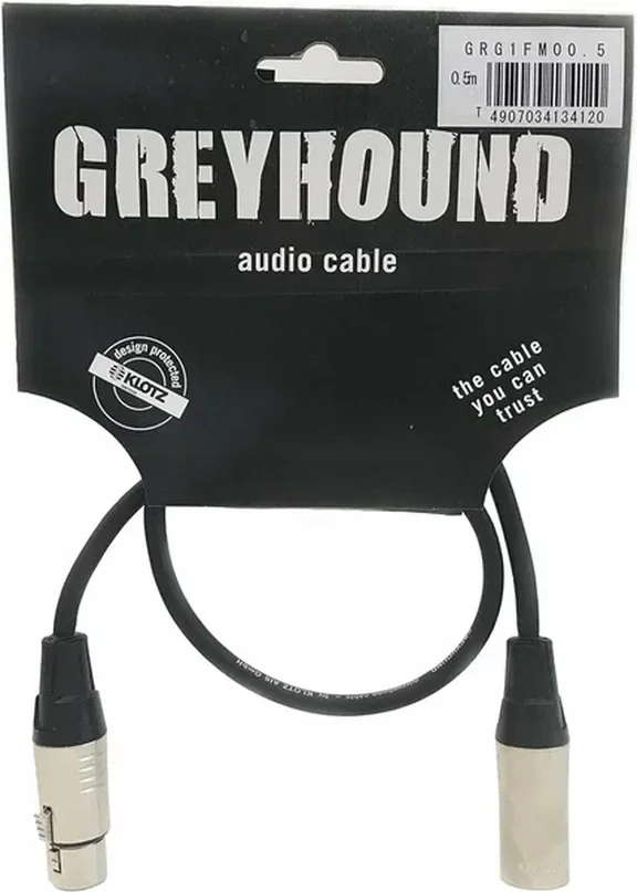 Klotz GRG1FM00.5 Greyhound Кабель микрофонный - 0
