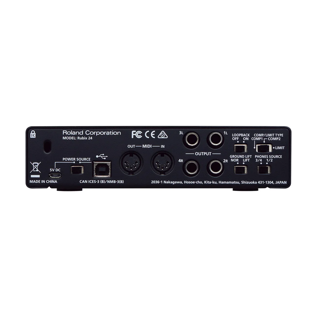 ROLAND Rubix24 USB‑аудиоинтерфейс, фото №3