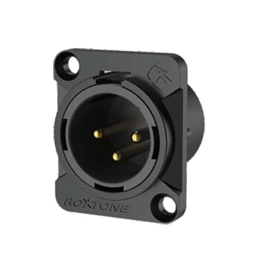 ROXTONE RX3FD-BT Разъем cannon (XLR) панельный мама 3-х контактный цвет: черный - 1
