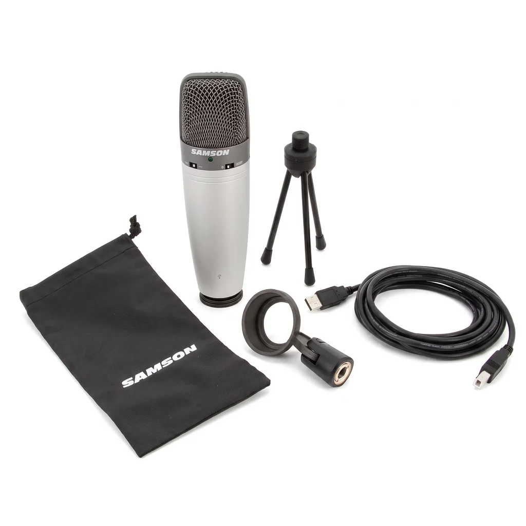 Samson C03U Микрофон студийный конденсаторный с USB‑интерфейсом, фото №2