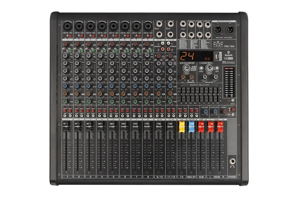 SVS Audiotechnik PM-12A Микшерный пульт активный, фото №1